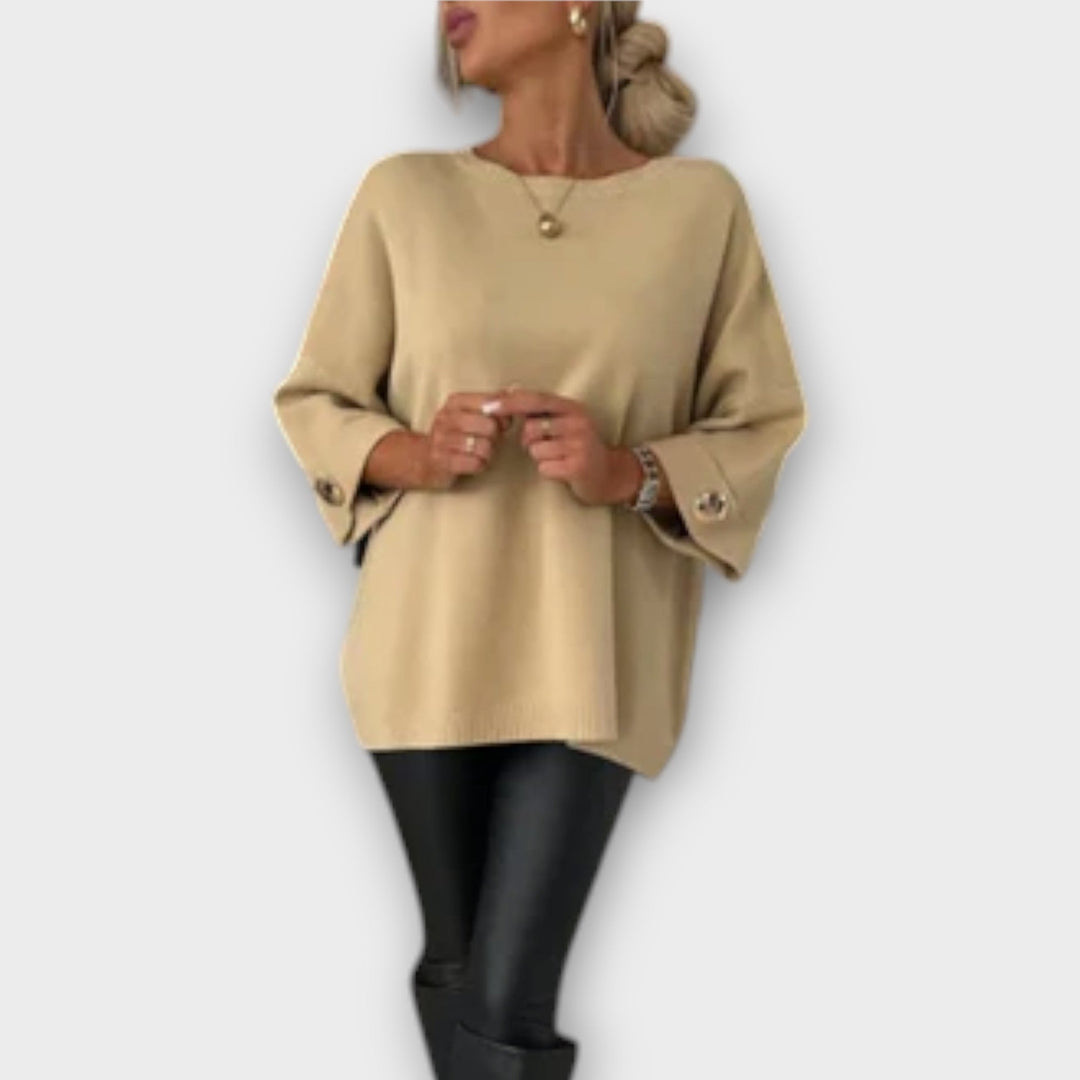 Elegante Sweater-Bluse