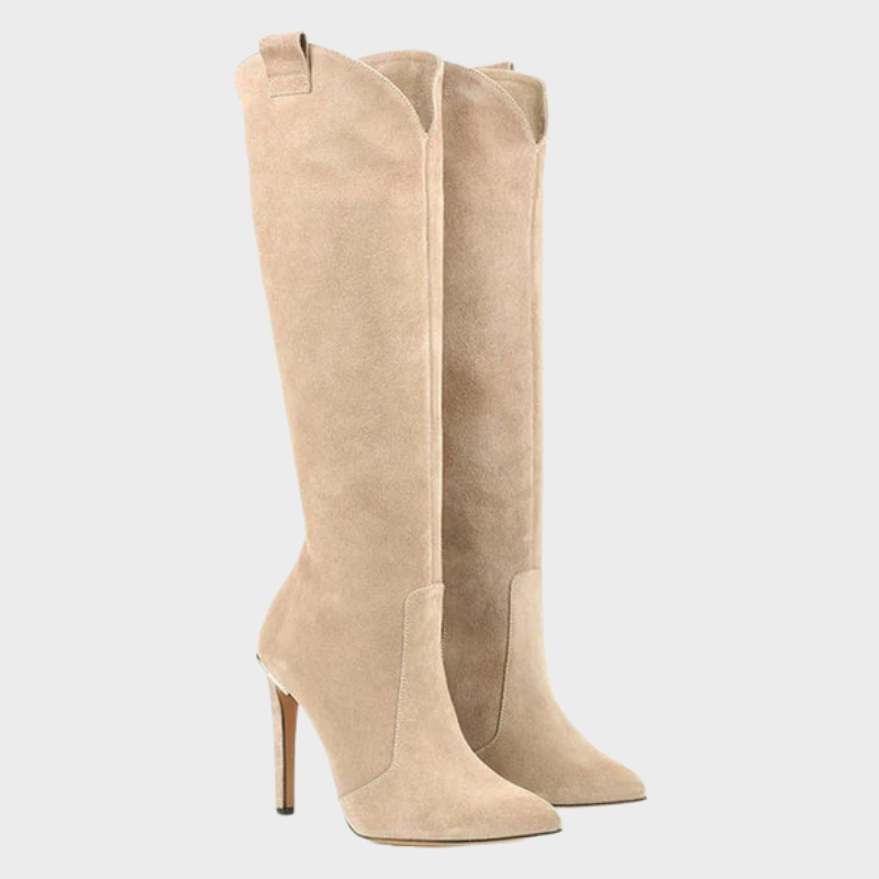 Lina – Moderne kniehohe Stiefel