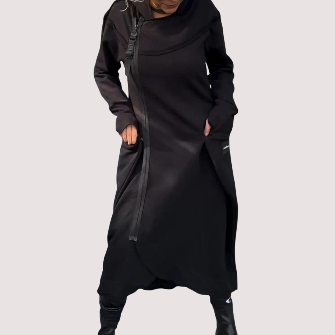 Kyra™ | Langer Hoodie aus leichten, atmungsaktiven Stoffen