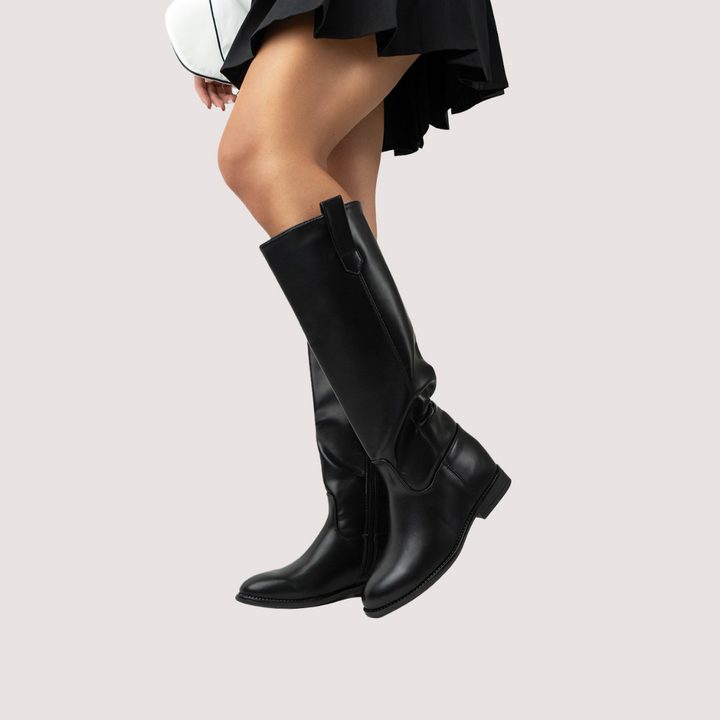 Suzy | Elegante Stiefel in Mid-Calf-Höhe mit bequemem Absatz