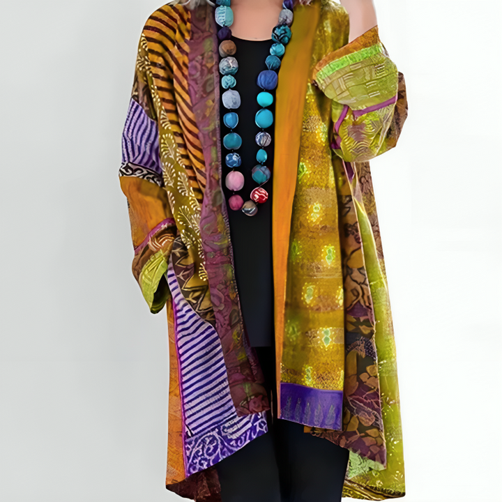 Maya – Lebendige Kimonojacke
