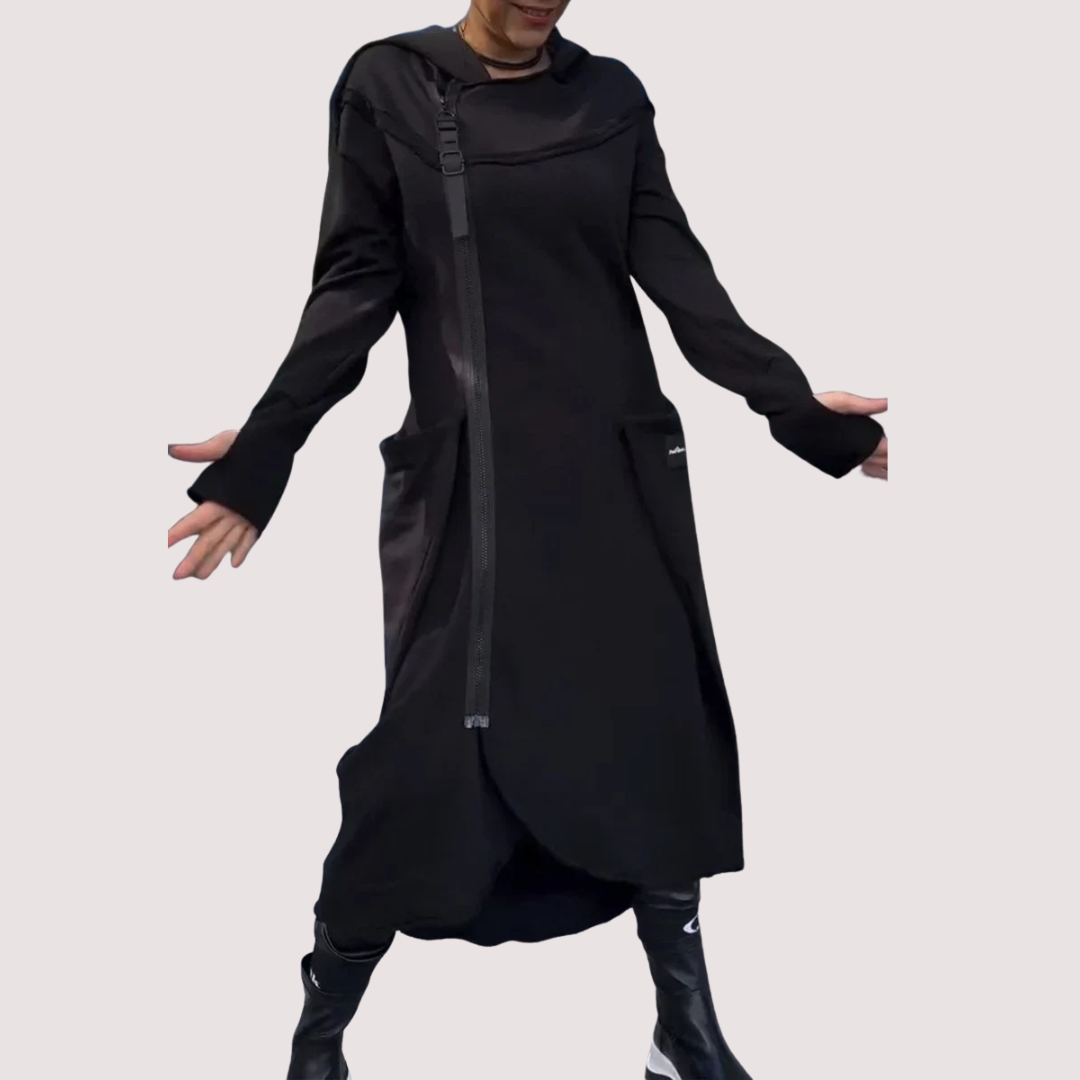 Kyra™ | Langer Hoodie aus leichten, atmungsaktiven Stoffen