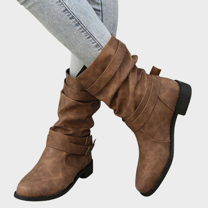 Teresa – Lässige Stiefeletten mit Schnalle
