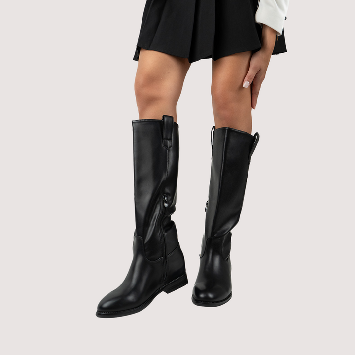 Suzy | Elegante Stiefel in Mid-Calf-Höhe mit bequemem Absatz