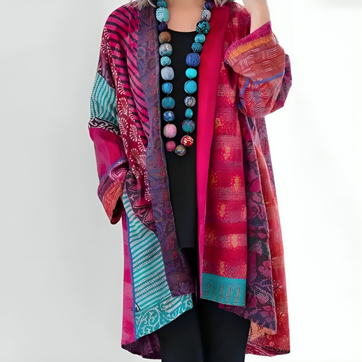 Maya – Lebendige Kimonojacke
