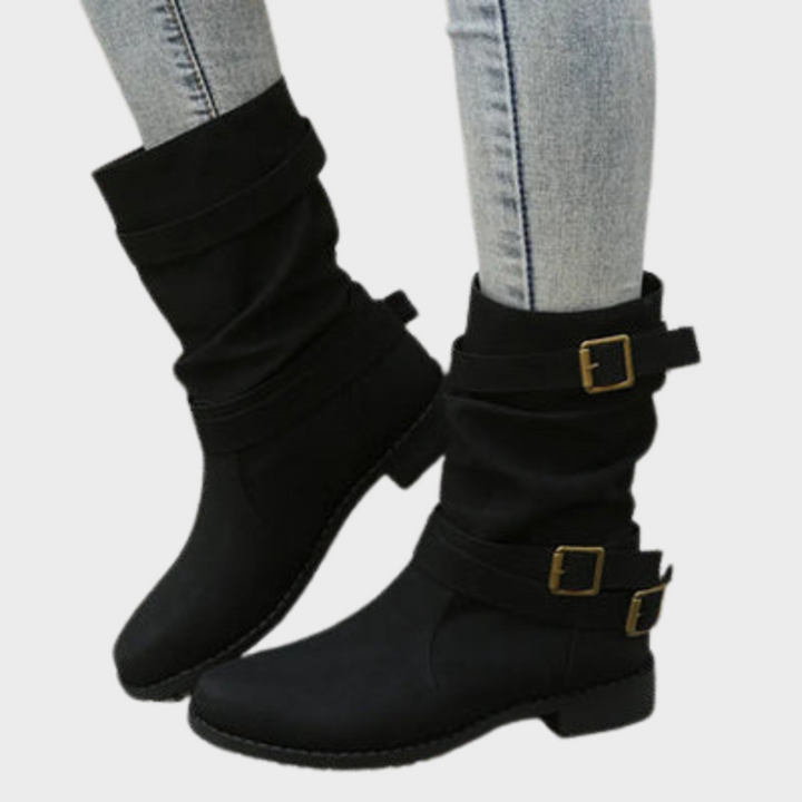 Teresa – Lässige Stiefeletten mit Schnalle