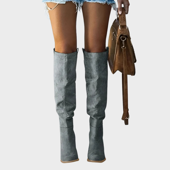 Alina – Elegante Overknee-Stiefel