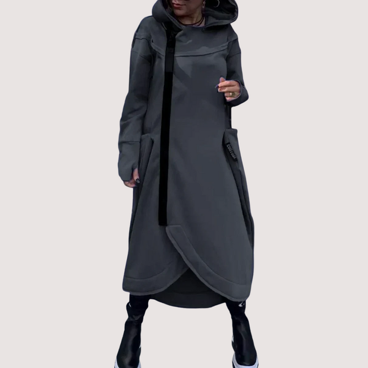 Kyra™ | Langer Hoodie aus leichten, atmungsaktiven Stoffen