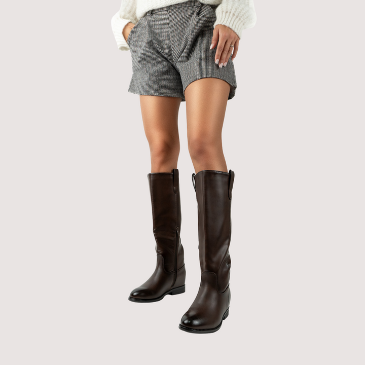 Suzy | Elegante Stiefel in Mid-Calf-Höhe mit bequemem Absatz