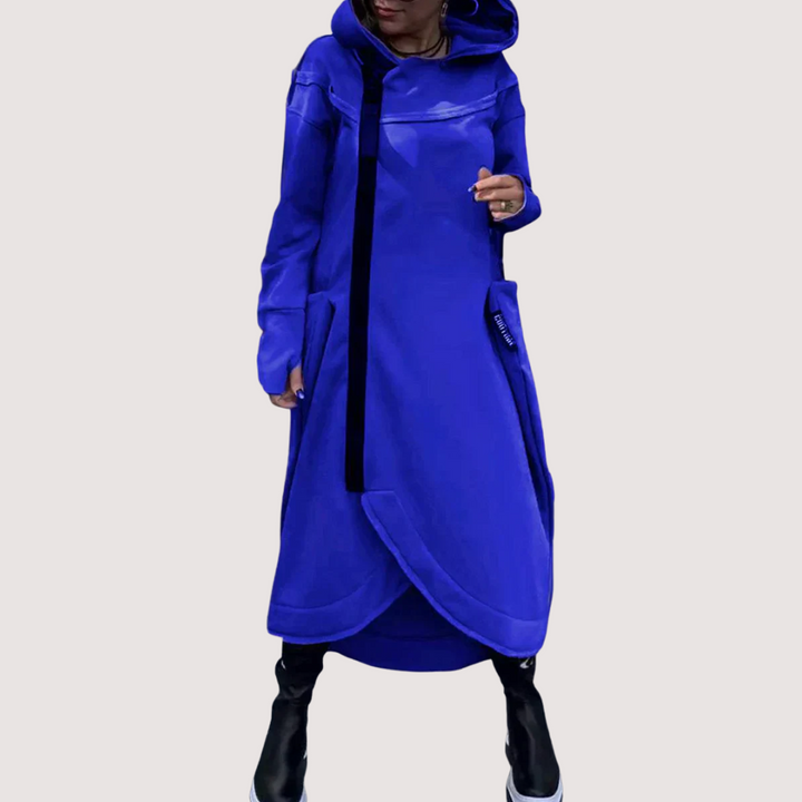 Kyra™ | Langer Hoodie aus leichten, atmungsaktiven Stoffen