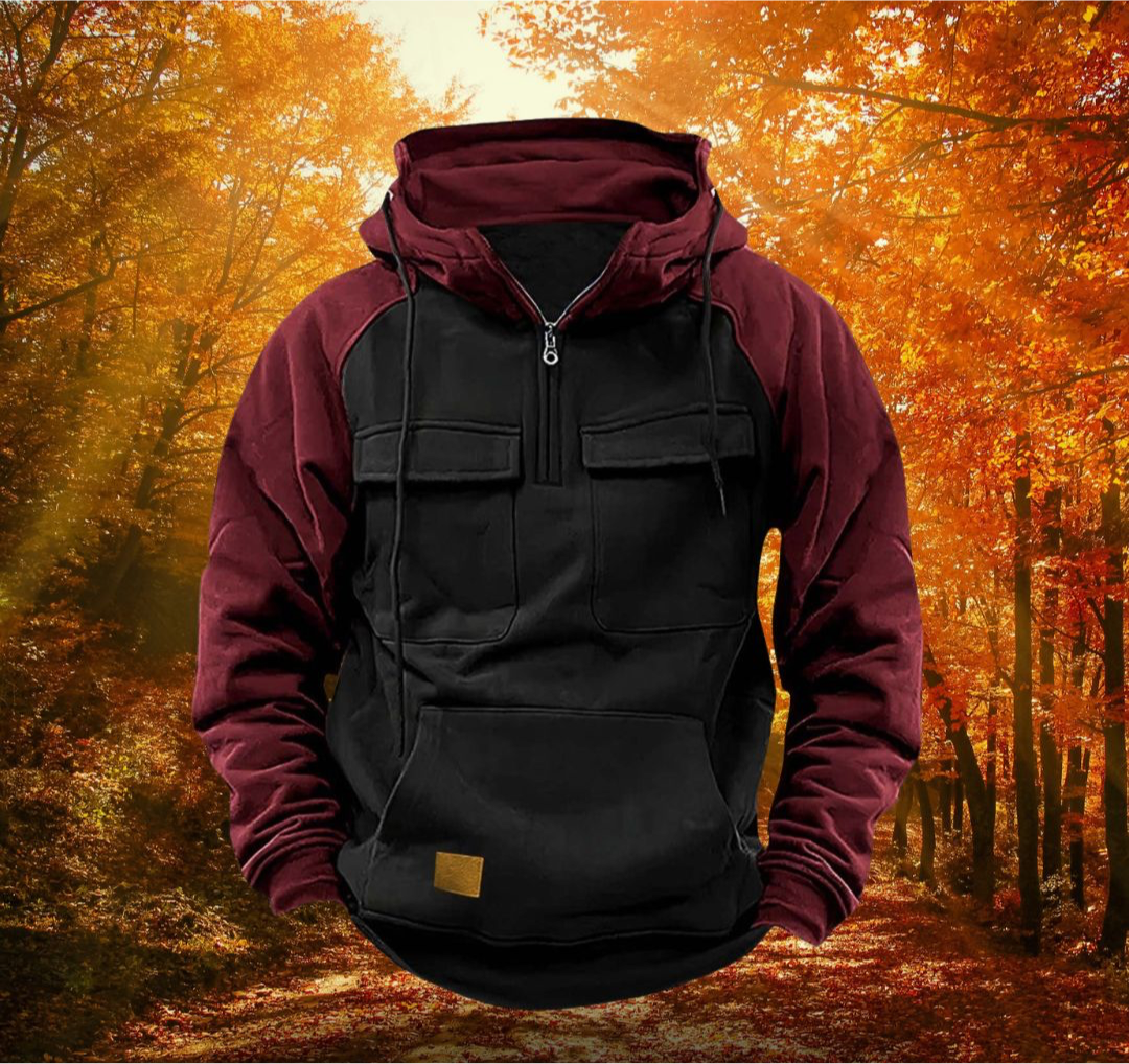 William - Multifunktionaler Winter-Hoodie