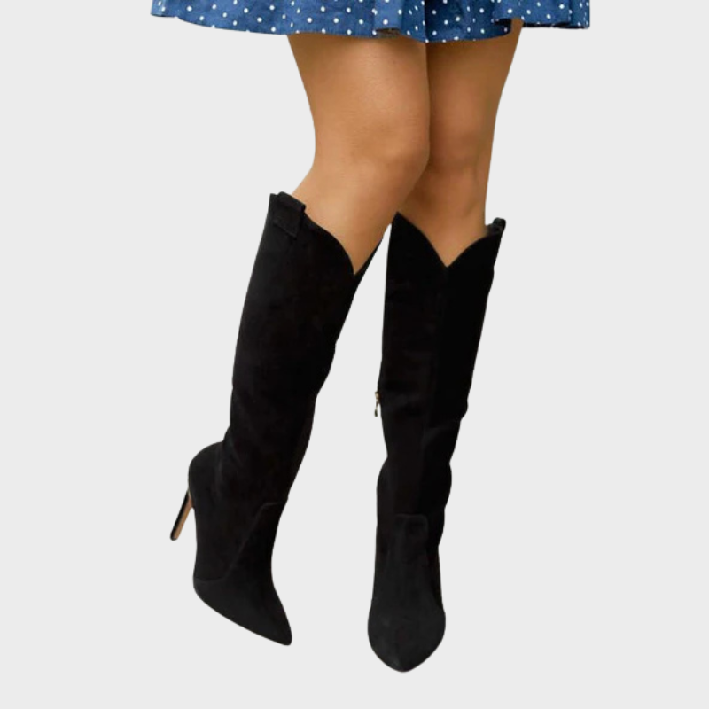 Lina – Moderne kniehohe Stiefel