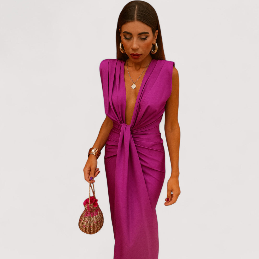 Maila™ | Elegantes Drapé-Kleid