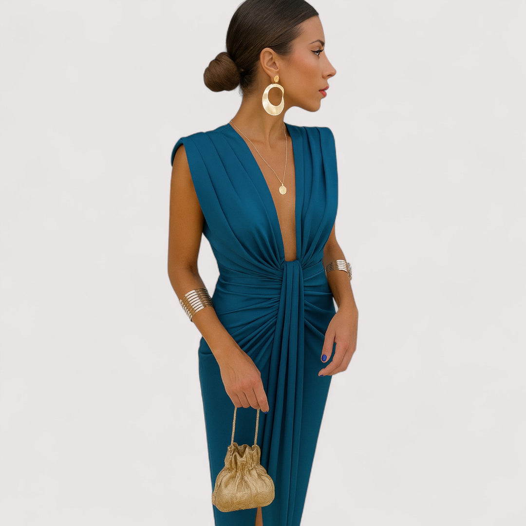 Maila™ | Elegantes Drapé-Kleid