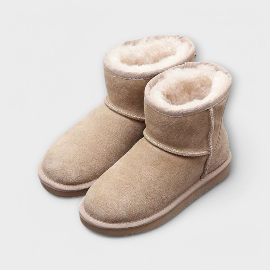 Vicky | Leder Ankle Snow Boots