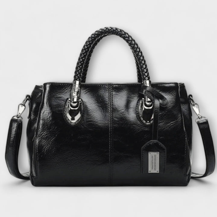 Nora. - Elegante Leder Reisetasche