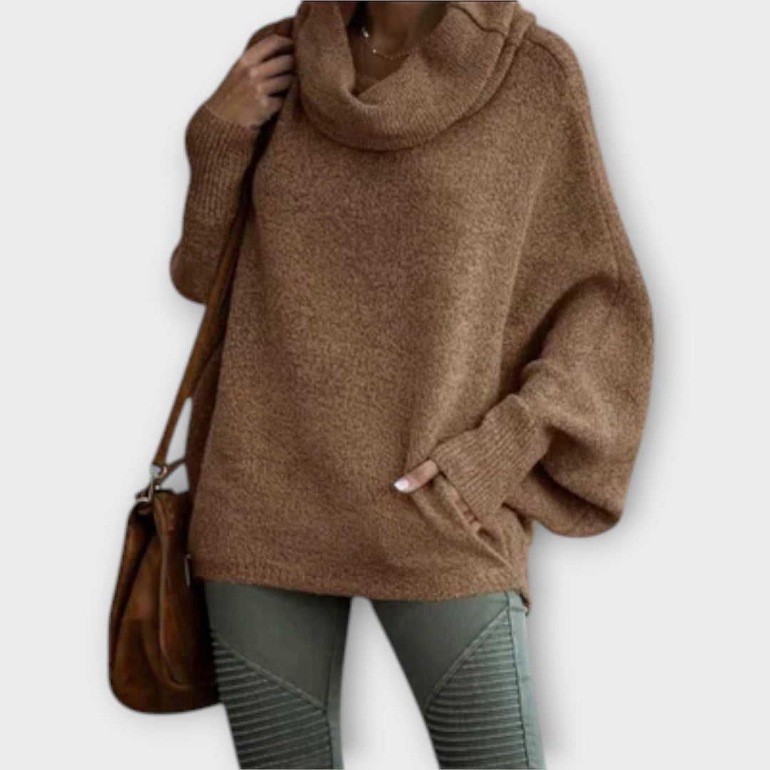 Eleganter Damenpullover in Schildkrötenoptik