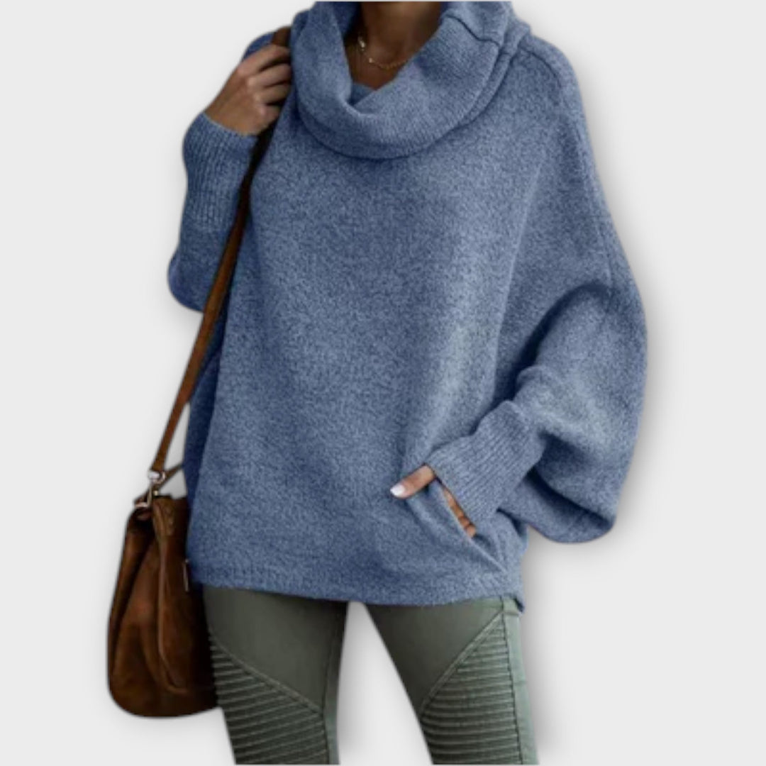 Eleganter Damenpullover in Schildkrötenoptik