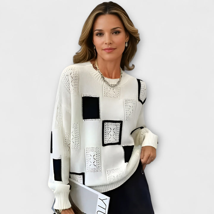 Reya - Flatternder Zeitloser Pullover