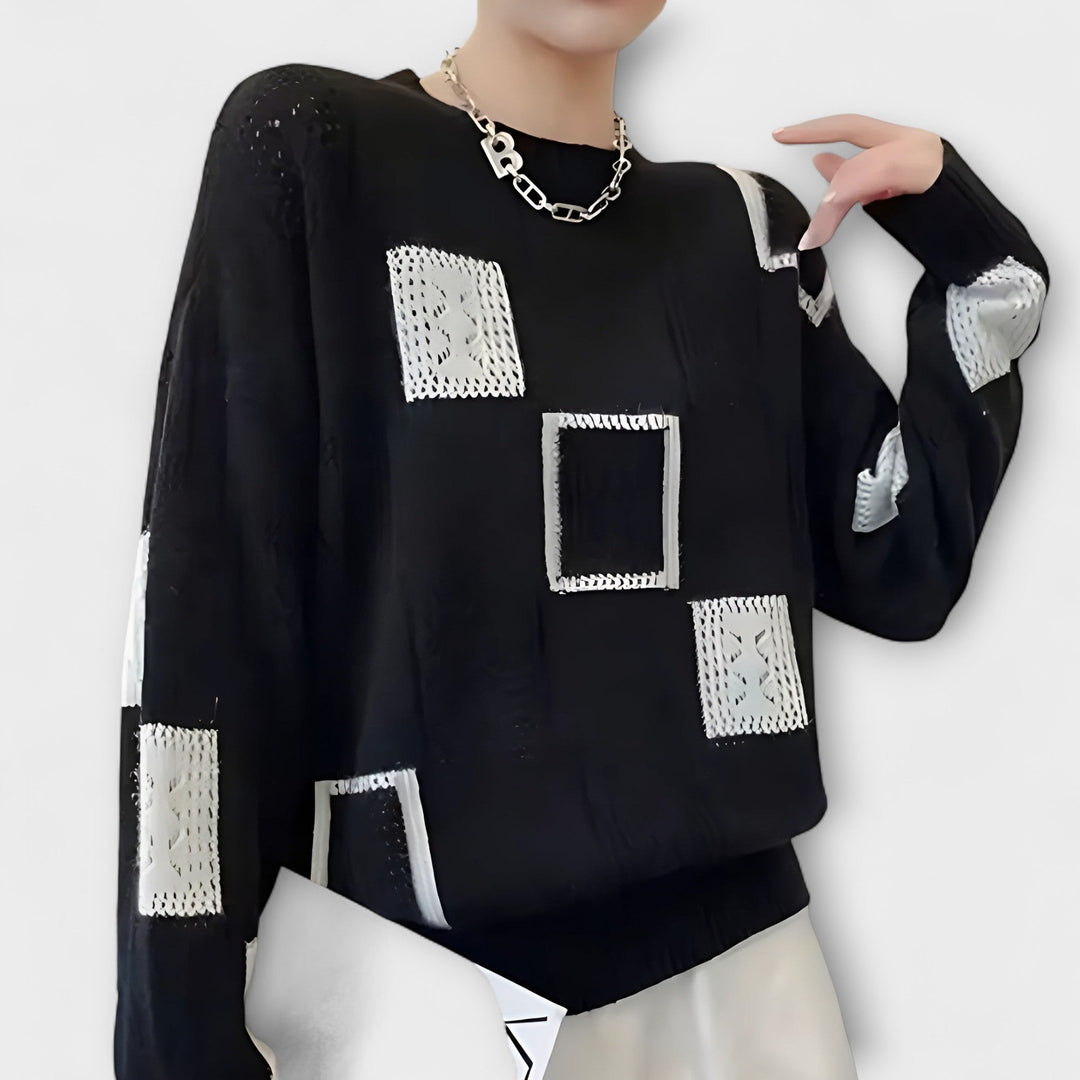 Reya - Flatternder Zeitloser Pullover