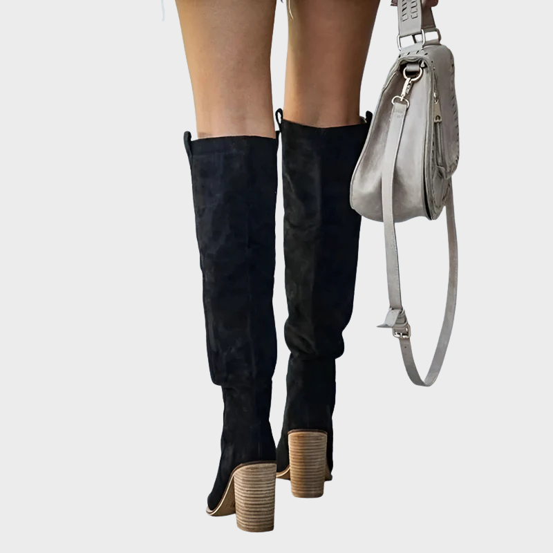 Alina – Elegante Overknee-Stiefel