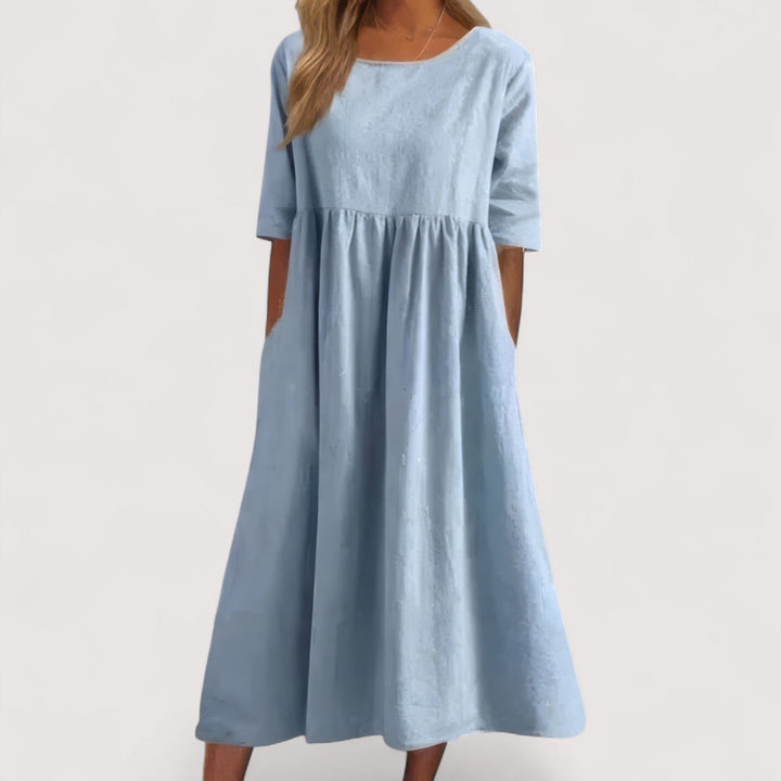 Selina™ | Schmeichelhaftes Baumwollkleid
