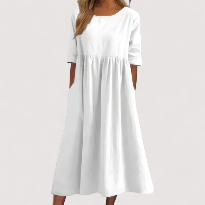 Selina™ | Schmeichelhaftes Baumwollkleid