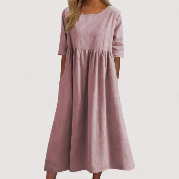 Selina™ | Schmeichelhaftes Baumwollkleid