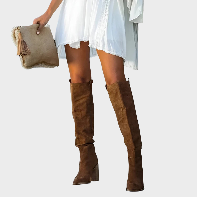 Alina – Elegante Overknee-Stiefel