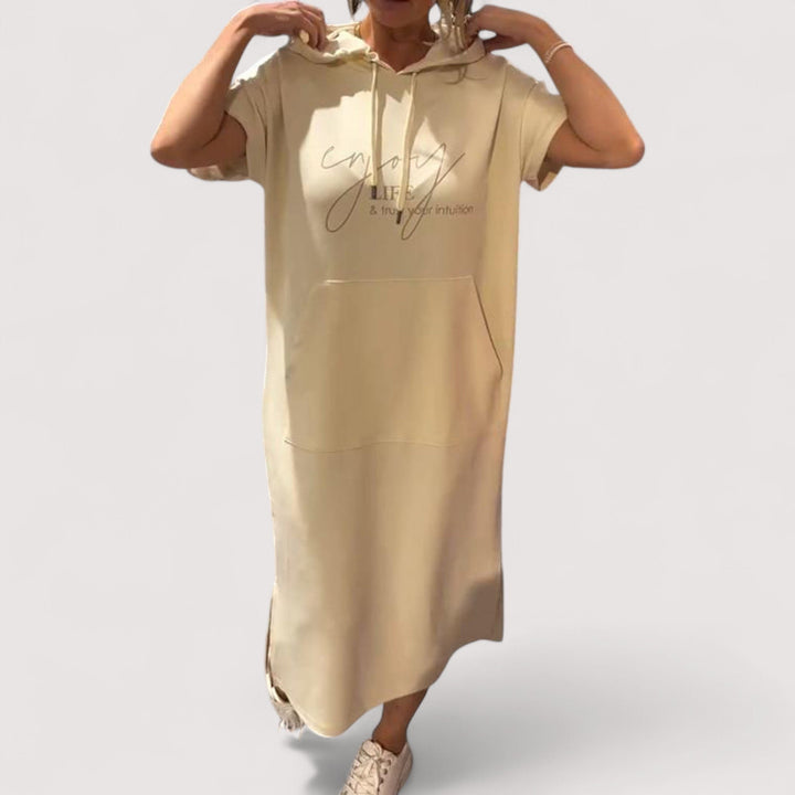 Ellen™ | Freizeit-Kapuzenkleid