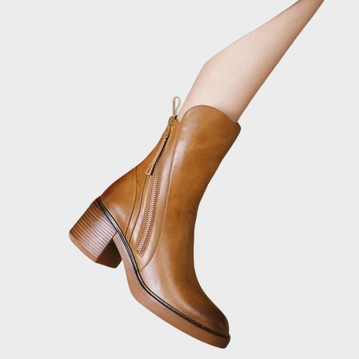 Babette – Elegante Stiefeletten mit Reißverschluss