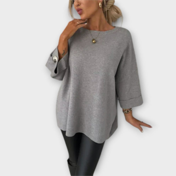 Elegante Sweater-Bluse