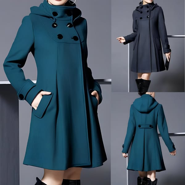 Solina |Stilvolle Jacke mit Taschen und Kapuze