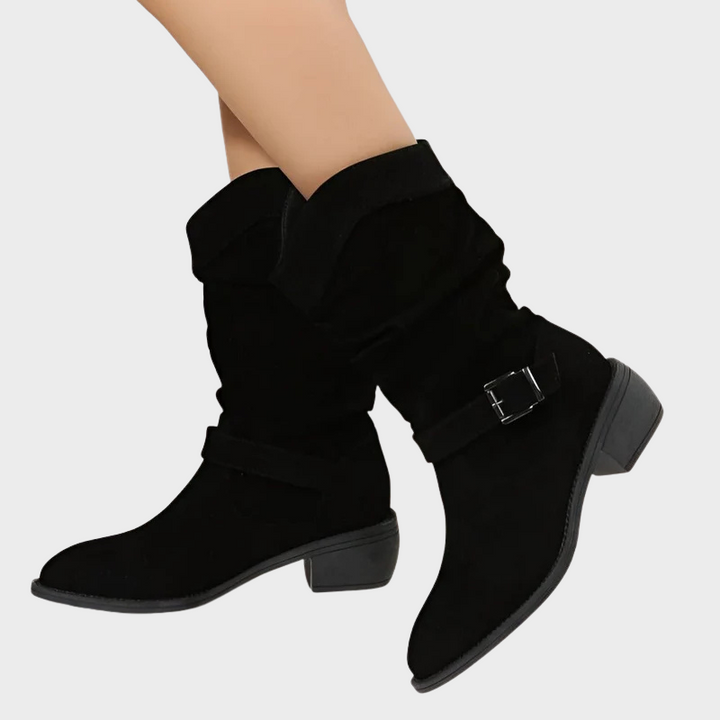 Maya – Lässige Stiefeletten mit Schnalle