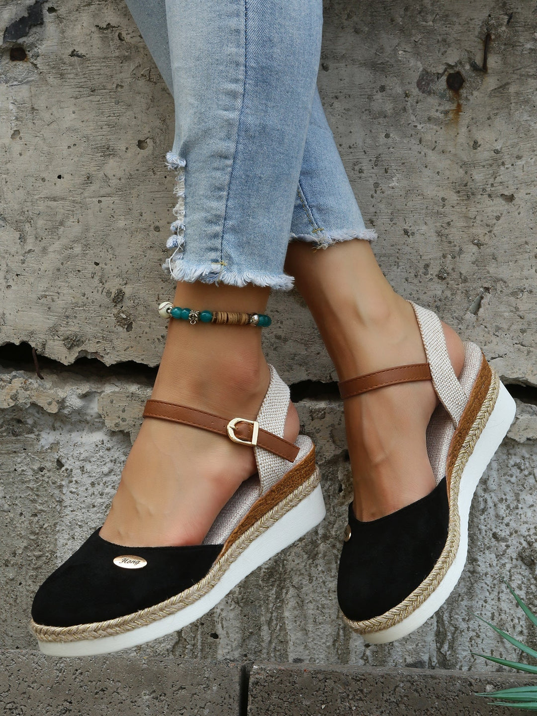 Ortopediset | Damen Espadrille-Stiefeletten – Knöchelriemen, Atmungsaktiv & Zeitlos