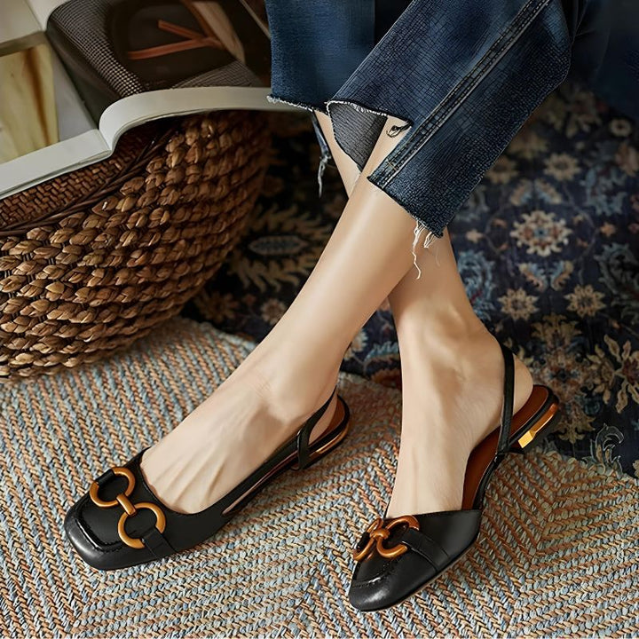Damen - Elegante Vintage-Sandalen - Bequeme und stilvolle Schuhe für jeden Anlass
