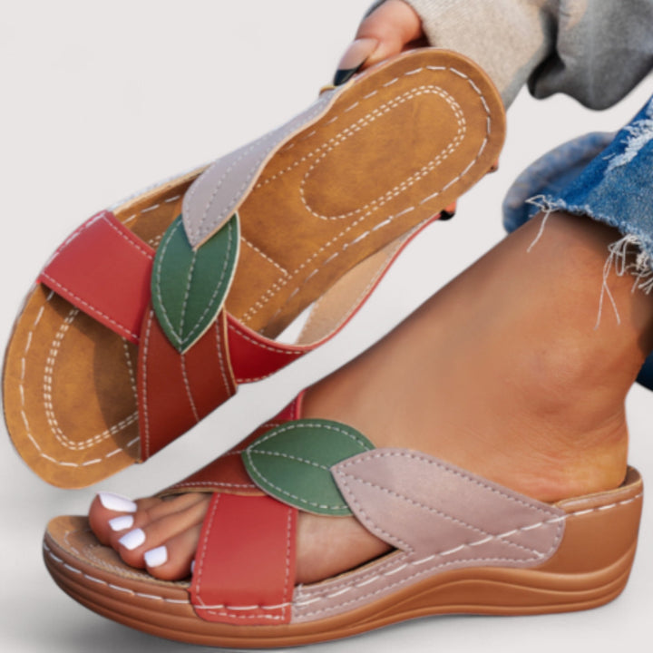 Solveig™ | Slip-on-Sandalen