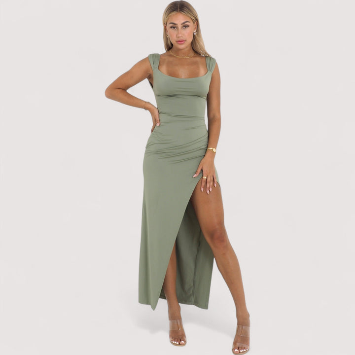 Giorgia™ | Tailliertes Maxikleid