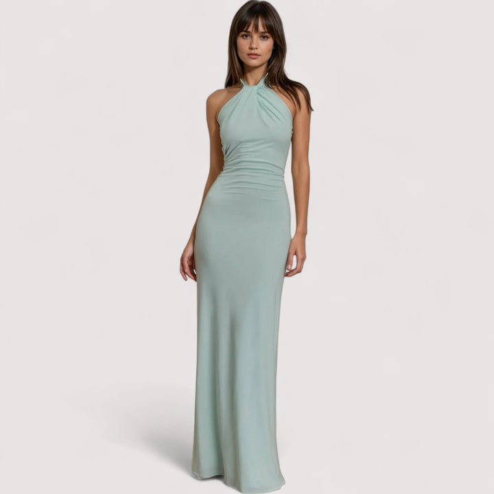 Olga™ | Halterneck-Maxikleid