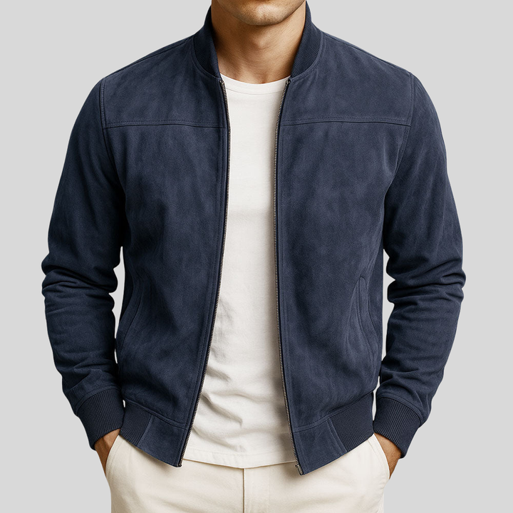 Herren Bomberjacke | Stehkragen, Reissverschluss, Gerippte Bündchen & Moderner Casual-Stil