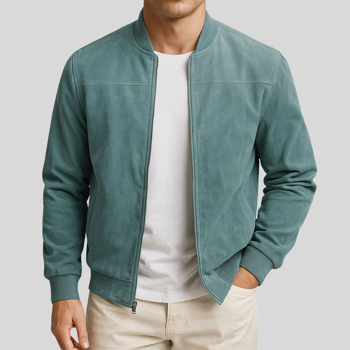 Herren Bomberjacke | Stehkragen, Reissverschluss, Gerippte Bündchen & Moderner Casual-Stil