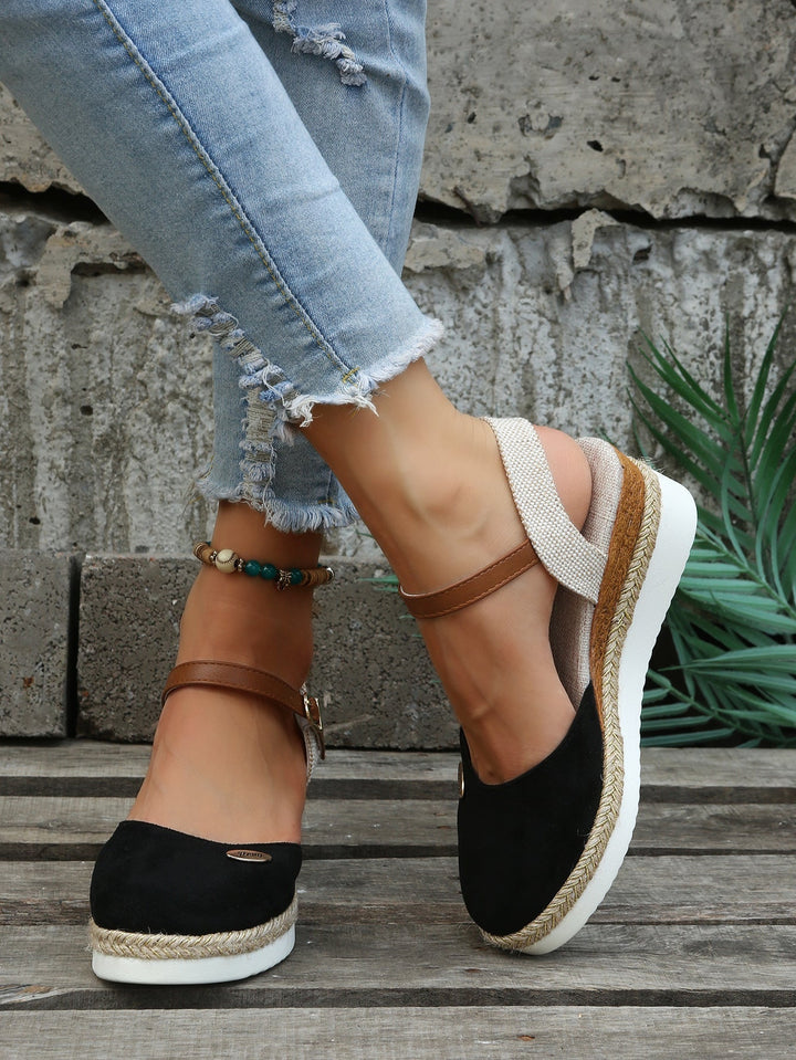 Ortopediset | Damen Espadrille-Stiefeletten – Knöchelriemen, Atmungsaktiv & Zeitlos