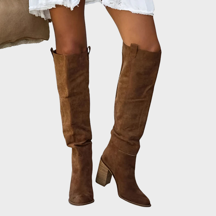 Alina – Elegante Overknee-Stiefel