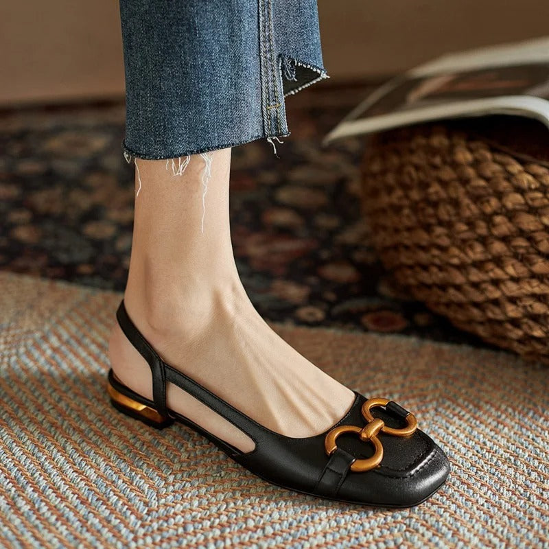Damen - Elegante Vintage-Sandalen - Bequeme und stilvolle Schuhe für jeden Anlass