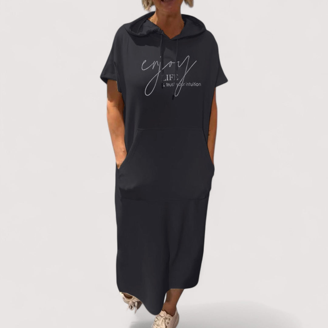 Ellen™ | Freizeit-Kapuzenkleid