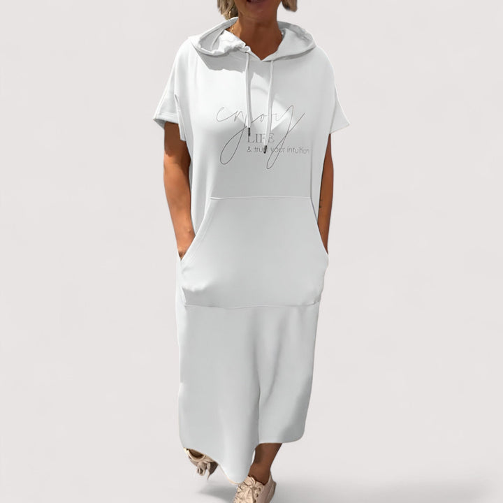 Ellen™ | Freizeit-Kapuzenkleid