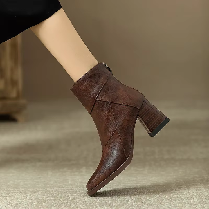 Damen Stiefel mit Absatz – Wasserdicht, Rutschfest & Orthopädisch Komfortabel
