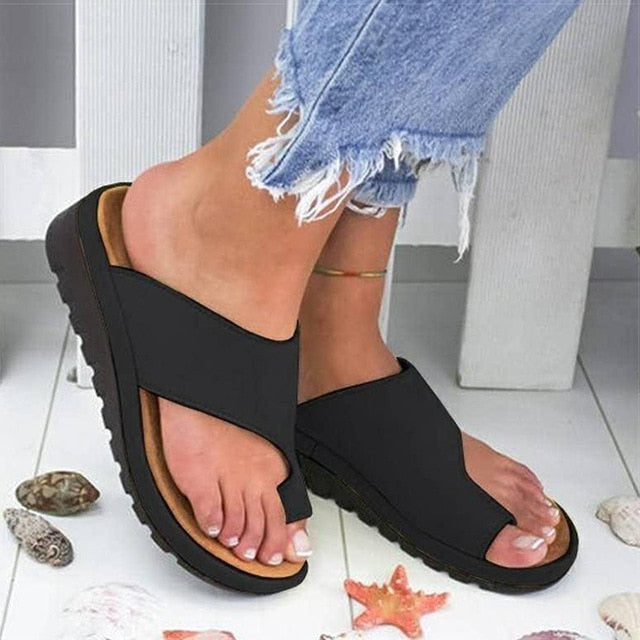 Eloise | Damen Orthopädische Riemchensandalen – Hallux-Valgus-Unterstützung, Verstellbar & Bequem