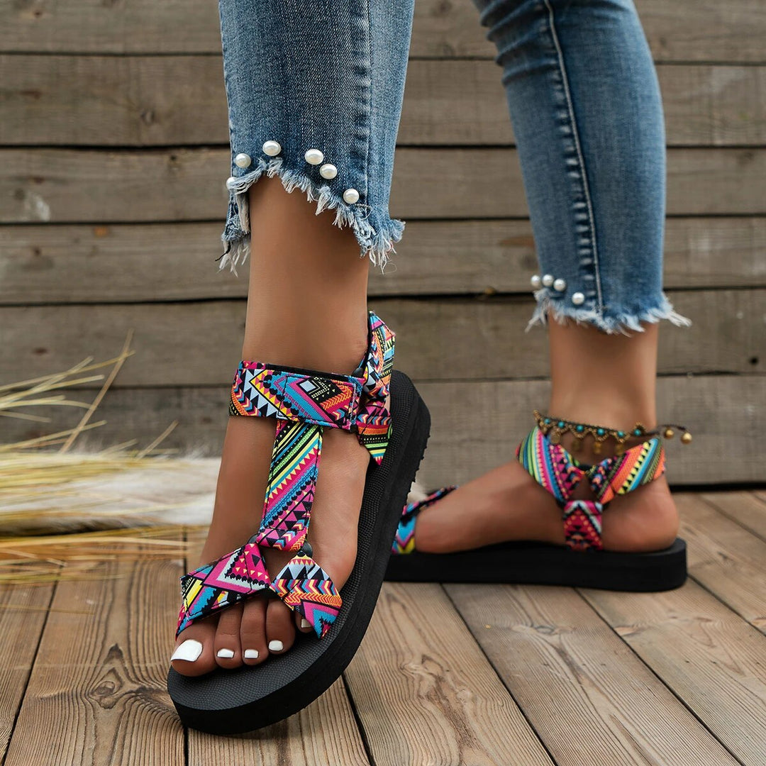 Damen - Sommerliche Sandalen - Bequem und stilvoll - Perfekte Sommerschuhe für jeden Anlass