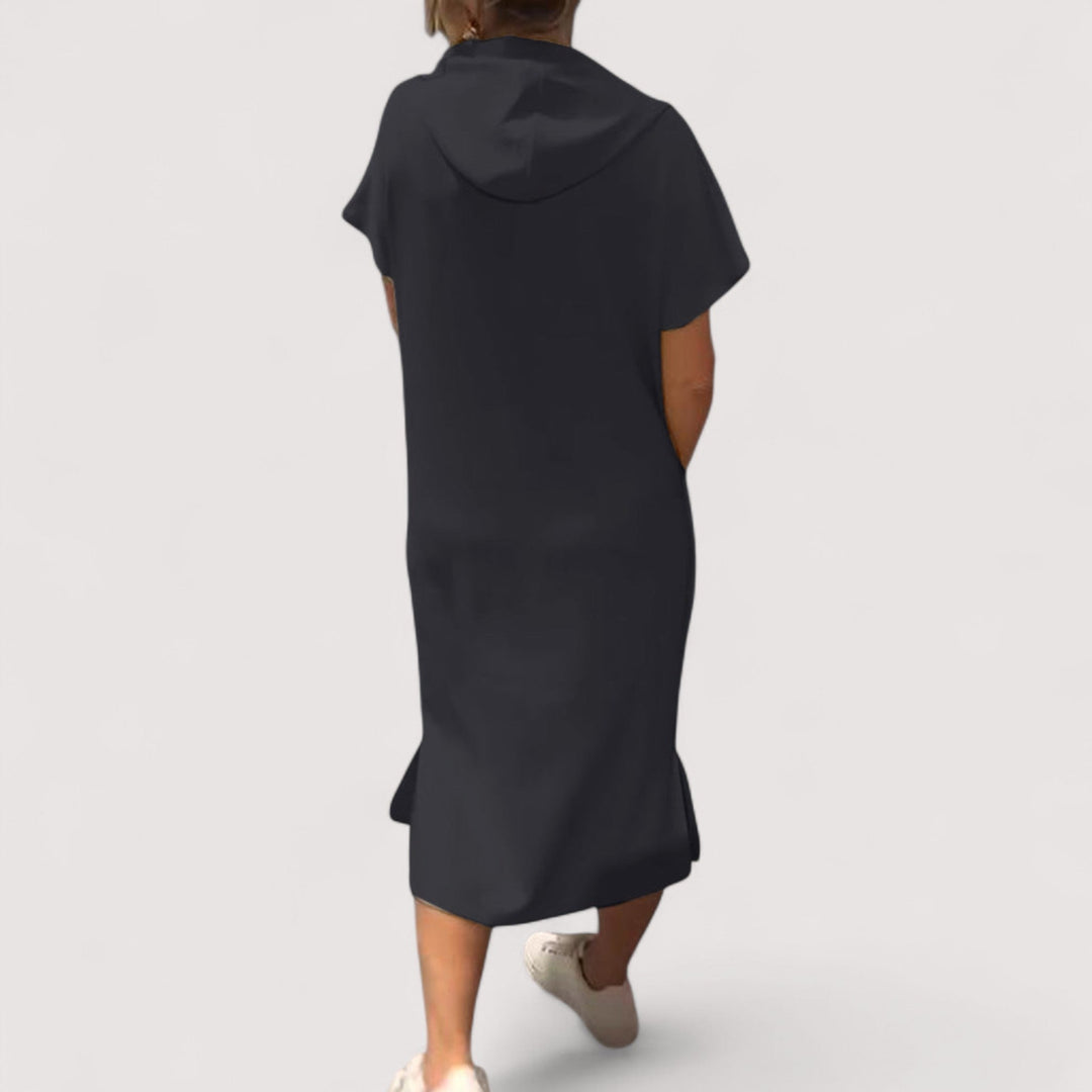 Ellen™ | Freizeit-Kapuzenkleid